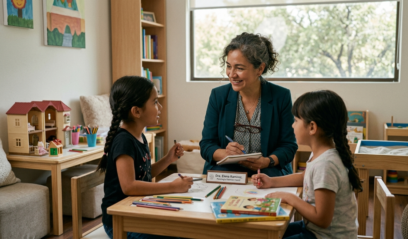 Psicología forense centrada en niños y niñas